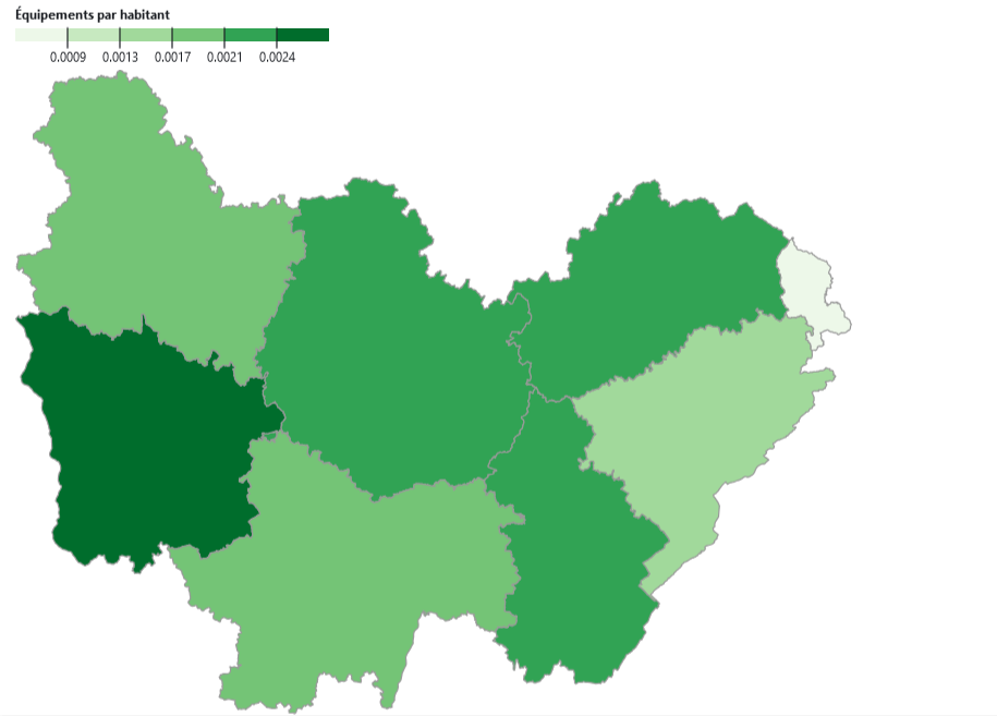 Répartition Équipements